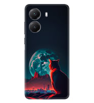 Xiaomi Poco X7 Pro Kılıf Boutique Baskılı Resimli Dalgın Kedi Pcode -074