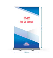 Roll Up Banner 120x200cm Baskılı