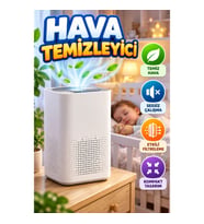 Sessiz Hava Temizleyici Kompakt Tasarım ve Etkili Filtreleme