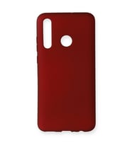 Huawei Honor 20 Lite Kılıf First Silikon - Bordo