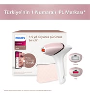 Philips Lumea BRI950/02 Lumea Lazer Epilasyon Ipl Tüy Alma Cihazı Yüz+Vücut+Hassas Bölge Kullanımı,K
