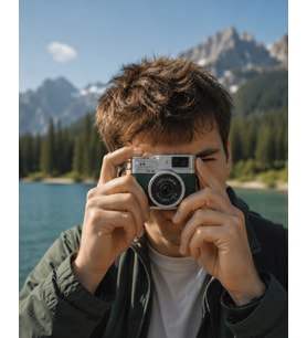 1080P HD Mini Dijital Kamera IPS Ekranlı Taşınabilir Fotoğraf Makinesi