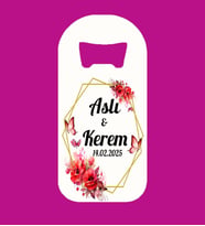 Kişiye Özel Magnet Açacak Düğün Nikah Nişan İçin
