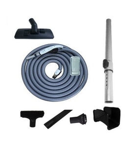 MERKEZİ SÜPÜRGE SİSTEMİ ON/OFF KOLDAN BAŞLATMALI TEMİZLİK SETİ - ALFAVAC 12 METRE