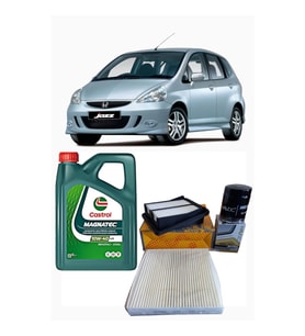 2006-2008 HONDA JAZZ 1.4 YAĞ BAKIM SETİ HAVA + POLEN + YAĞ FİLTRESİ MAGNATEC 10W 40