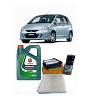 2006-2008 HONDA JAZZ 1.4 YAĞ BAKIM SETİ HAVA + POLEN + YAĞ FİLTRESİ MAGNATEC 10W 40