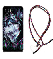 Vivo Y15S Y32 Y33S Y51 Y53S Kılıf Boyun Asklı Rasta Silikon Dog Eyes 1761