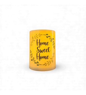 Home Sweet Home Led Işıklı Mum