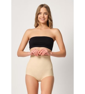 TEN MI Emay 2842 Lazer Dantelli Slip Korse