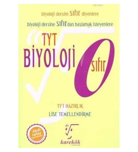 Karekök Yayınları Karekök Tyt Biyoloji Sıfır Yeni (Çok Renkli)