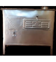 BEYAZ BAHÇE TİPİ SAC KUZİNE OTOMAT SOBA