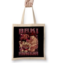 Baki Hanma Bez Çanta Uzun Saplı