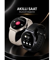 Akıllı Saat Sesli Görüşme Bluetooth Bağlantılı 3 Kordonlu