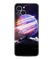 Reeder S23 Max Pro Kılıf Silikon Desen Özel Seri Super Planet 1797