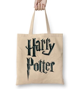 Harry Potter Bez Çanta Uzun Saplı