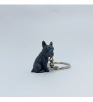 French bulldog Blue - Anahtarlık