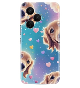 Honor 400 Pro Kılıf Boutique Baskılı Resimli Kalp ve Köpek Pcode -034