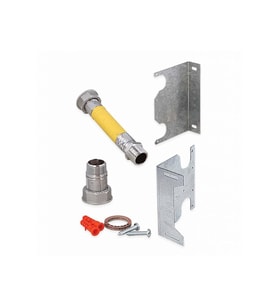 Sayaç Bağlantı Flex Seti - Makaronlu Paslanmaz - 1” 20 Cm Ön Bağ. Dn25 - 13890