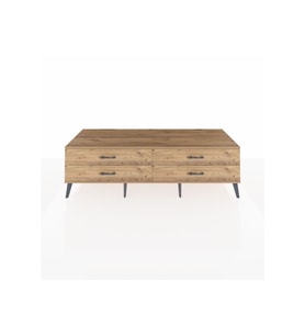 Kronos TV Ünitesi 4 Çekmeceli  176x59x51 Çam-Çam
