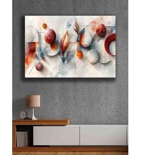 Koç stüdyo Modern tasarım kanvas tablo 50x70 (Çok Renkli)