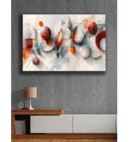 Koç stüdyo Modern tasarım kanvas tablo 50x70 (Çok Renkli)