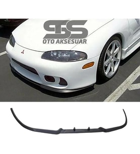 Mitsubishi Eclipse Cupra R Uyumlu Ön Lip Mat Siyah Ön Tampon Lip