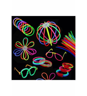 Pazariz Glow Stick Fosforlu Neon Çubuk 1 Adet, Işık Saçan Çubuk Bileklik 20 CM