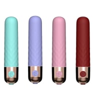 Love Magic Su Geçirmez Şarjlı 10 Modlu Bullet Vibratör (Mor)