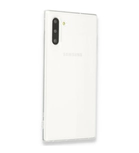 Samsung Galaxy Note 10 Kılıf Lüx Şeffaf Silikon