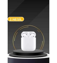 3 Kordonlu Dokunmatik Ekran Akıllı Saat 2.Nesil Kablosuz Bluetooth Kulaklık Anc/Enc