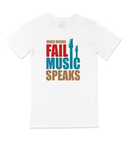 Music Speaks Tişört