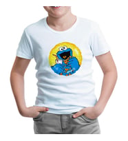 Kurabiye Canavarı Beyaz Çocuk Tshirt