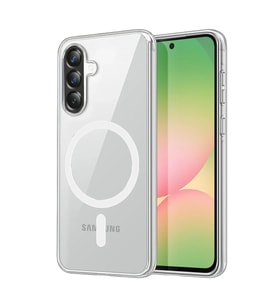 Galaxy A37 5G Combo Sert Şeffaf Magsafe Kapak - Şeffaf