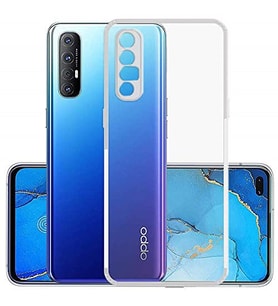 Kvy Oppo Reno 3 Pro Kamera Korumalı Süper Silikon Kılıf