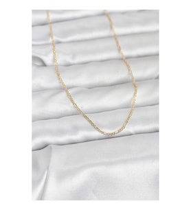 Mey İthalat® CM 14K Gold Renk 60 cm Zincirli Kadın Kolye