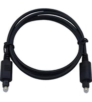 S-Line Optik Ses Kablo 2 mt (Siyah)
