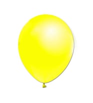 BALON DÜZ 5 İNC SARI PK:100-