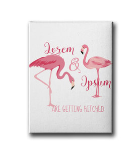 Flamingo Canvas Tablo MİND663