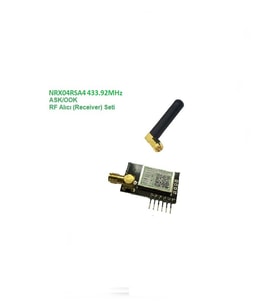 433.92MHz ASK/OOK RF Alıcı Seti (NRX04RSA4-SET)