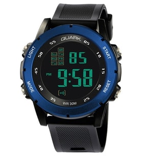 Quark Qu-8106Gh-2 Dijital Kronometreli Takvimli Alarmlı Işıklı Erkek Kol Saati