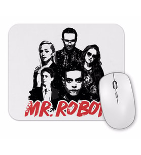 Mr Robot 01 Mouse Pad