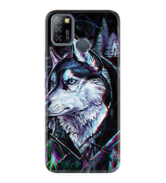 INFINIX Smart 4 5 6 Zero 8 S5 Pro Kılıf Desemli Silikon Dog Eyes 1761