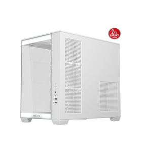 ASUS A32 PLUS TG ARGB Gaming Mid-Tower PC Kasası Beyaz / 90DC00S3-B19000