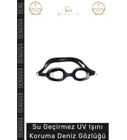 Premium Ayarlanabilir Kayış Su Geçirmez Uv Işını Koruma Silikon Plastik Antifog Çocuk Deniz Gözlüğü
