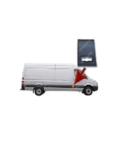 MERCEDES - ÖN KAPLAMA SAĞ CRAFTER / SPRİNTER 2006-