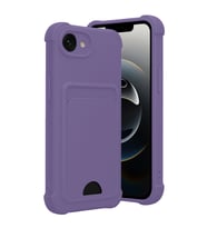 iPhone 17E Kelvin Kartvizitli Silikon - Lila