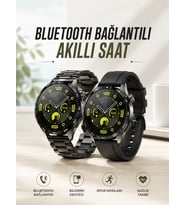 Akıllı Saat Sesli Görüşme, NFC Uyumlu, Bildirim Görme ve Uyku ve Sağlık Takibi