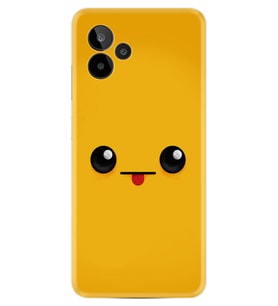 General Mobile GM 24 Pro Kılıf Resimli Desenli Silikon Platinium Series Yellow Sweet 1817