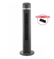 Luxell LXF-260 G Uzaktan Kumandalı Kule Tipi Vantilatör - Gri