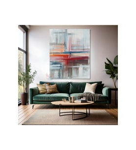 Soyut Çizgiler Kanvas Tablo Duvar Tablosu Modern Ev Dekoru Kanvas Salon Tablosu